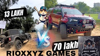 Rwd thar vs Monster toyota hilux extreme offroad test