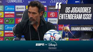 ATLÉTICO-MG: COLETIVA DE EDUARDO DOMÍNGUEZ APÓS JOGO CONTRA O CITY TORQUE NA SEMI DA SULA | ESPN