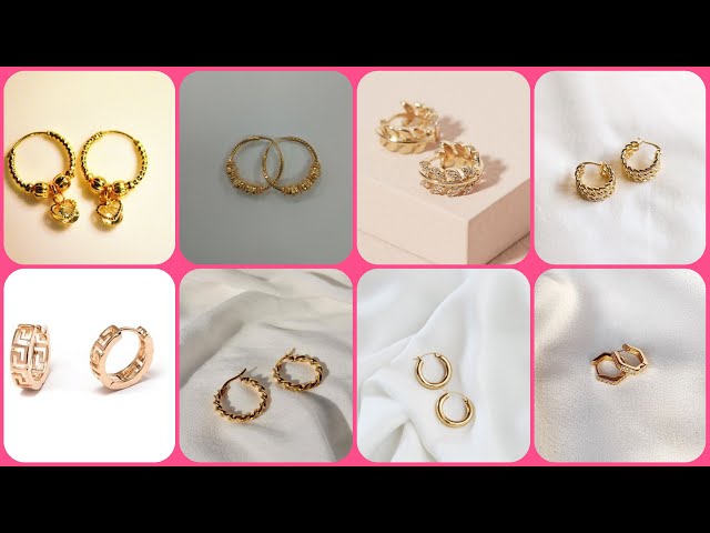 Buy Hoop Earrings Online At Best Prices | CaratLane