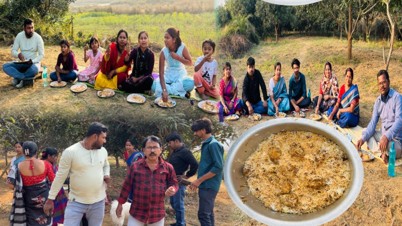 জানুয়ারির শেষ পিকনিক আমরা সবাই মিলে আনন্দ করে জমিয়ে কি খাওয়া দাওয়া করলাম//