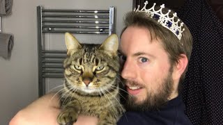 Cat Almost DESTROYS My NEW Replica Queen Victoria Diamond & Sapphire Tiara - Unboxing & Reaction
