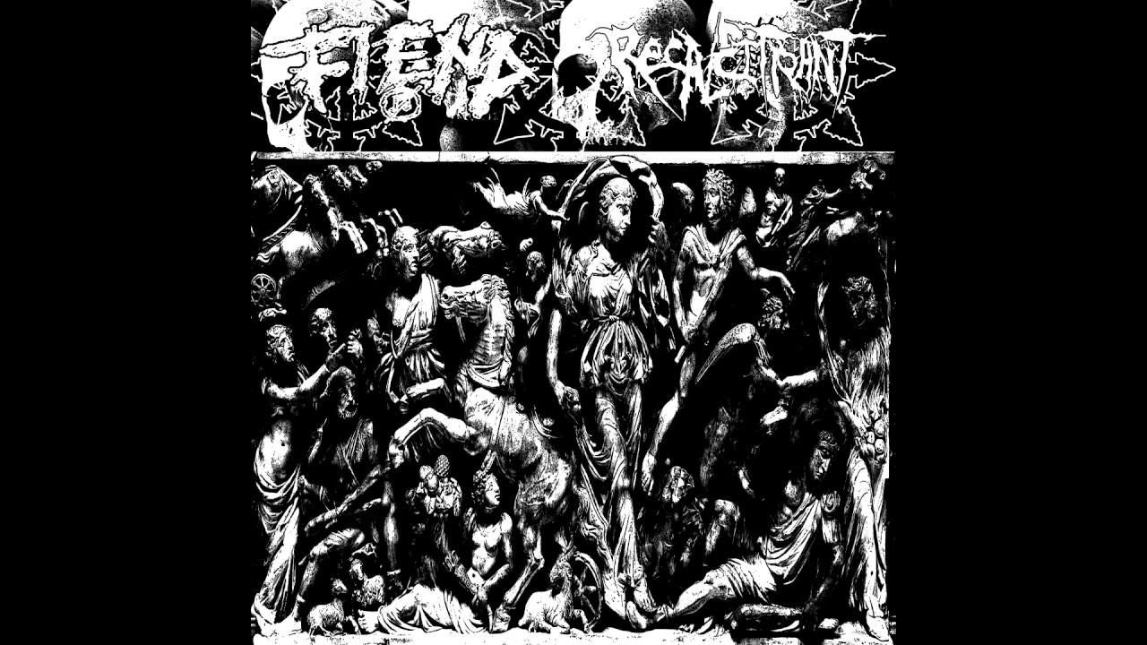 Fiend - split 7" with Recalcitrant (2016 - Grindcore)