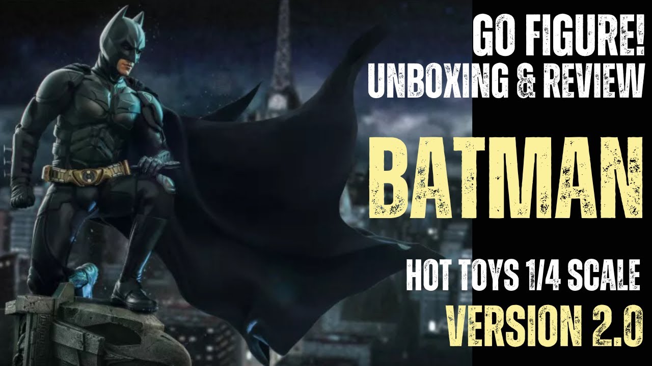 HOT TOYS BATMAN THE DARK KNIGHT TRILOGY 1/4 SCALE FIGURE VERSION