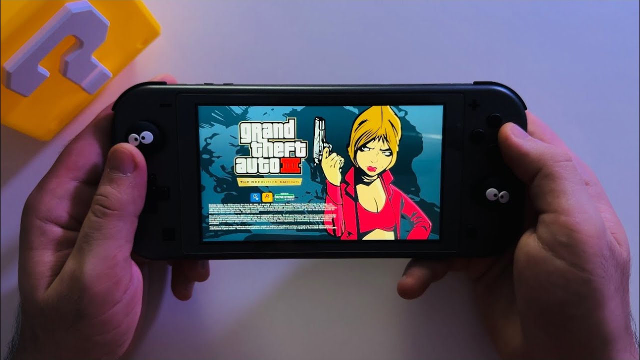 GTA 3 Nintendo Switch Lite Gameplay The Definitive Edition YouTube