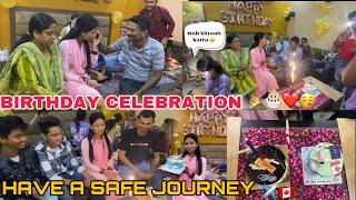 Sisters Last Birthday In India Special Cakes Full Enjoy 