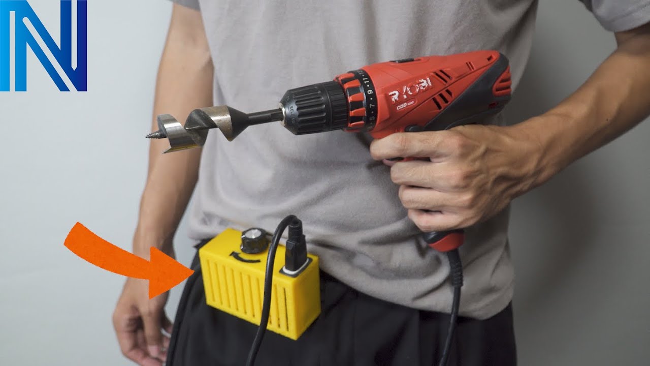 Make a convenient speed controller for DIY with a 3D printer