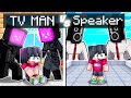 ถ้าเกิด! ครอบครัว TVMAN VS ครอบครัว Speaker Man | Minecraft ครอบครัว