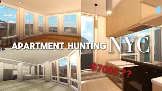 ✧ NYC apartment hunting 2026 🗽🚕 | touring 4 apartments in manhattan | bloxburg roleplay ✧