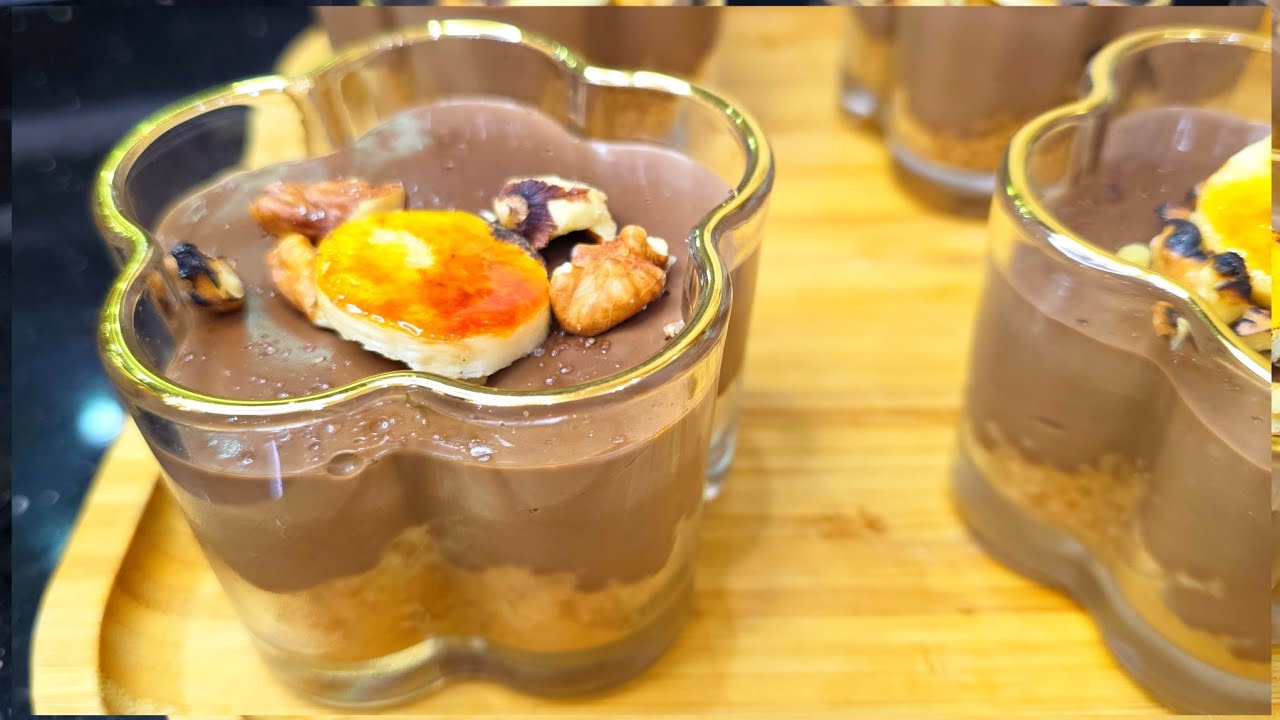 مطبخ ام وليد / احلى و اخف تحلية بالشوكولا و ناقصة حلاوة ، لازم تجربوها 😋😍🥰.