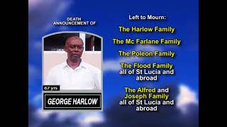 George Harlow ~ Long Obituary