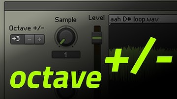 Reaktor Tutorial - How to build an OCTAVE SHIFT for an oscillator