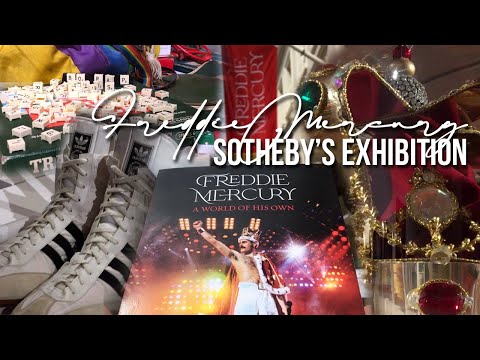 видео: Freddie Mercury Sotheby’s Exhibition