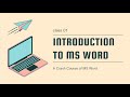 Learn MS Word Basics in Urdu | Microsoft Word Full Course for Beginners