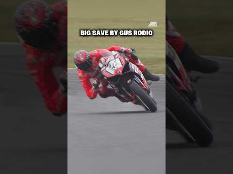 Big save by Gus Rodio