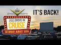 2022 V8TV Drive In Cruise Event on August 20, 2022 at the Skyview Drive-In!