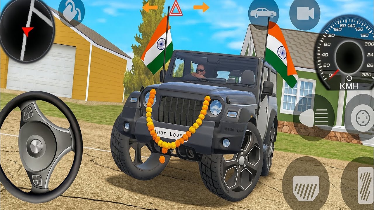 Modified Mahindra Thar Car Games: Indian Cars (Gadi Wala Game) - Car Game Android Gameplay 2025