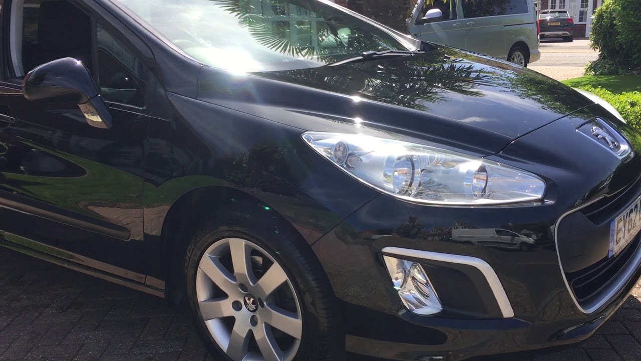 Peugeot 308 черный