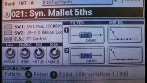 Five KORG M3 + Exb Radias sounds Part 2