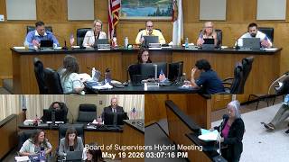 Board of Supervisors Tues Mtg 05-19-26 · Approve Retention Schedule