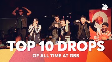 TOP 10 DROPS 😱 Grand Beatbox Battle ALL TIME