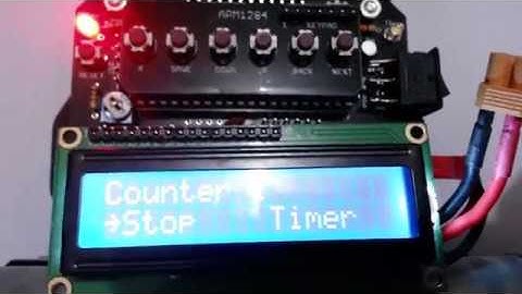 setting line follower robot | Panzer apm1284 part2