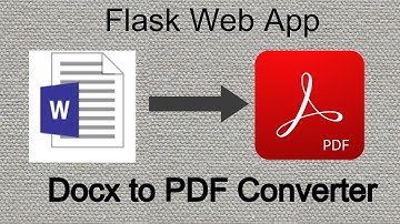 Docx to PDF: File converter | Flask | Fun Web App