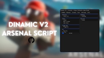 Arsenal Script | Dinamic GUI | (Kill all, triggerbot, silent aim, esp and more) | 2025