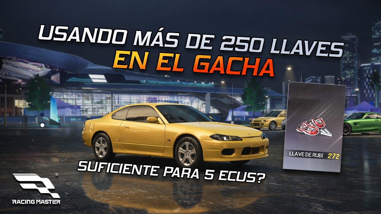 Gaha Racing Logo Usando Más de 250 LLAVES en el GACHA | Racing Master - YouTube
