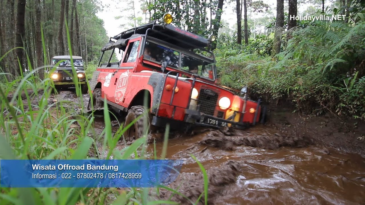 Sensasi Menyelusuri Track Lumpur Wisata Offroad di Lembang