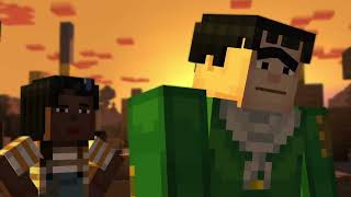 Minecraft: Story Mode Season 1 Episode 1 Part 4 Blue Clip Female Jesse