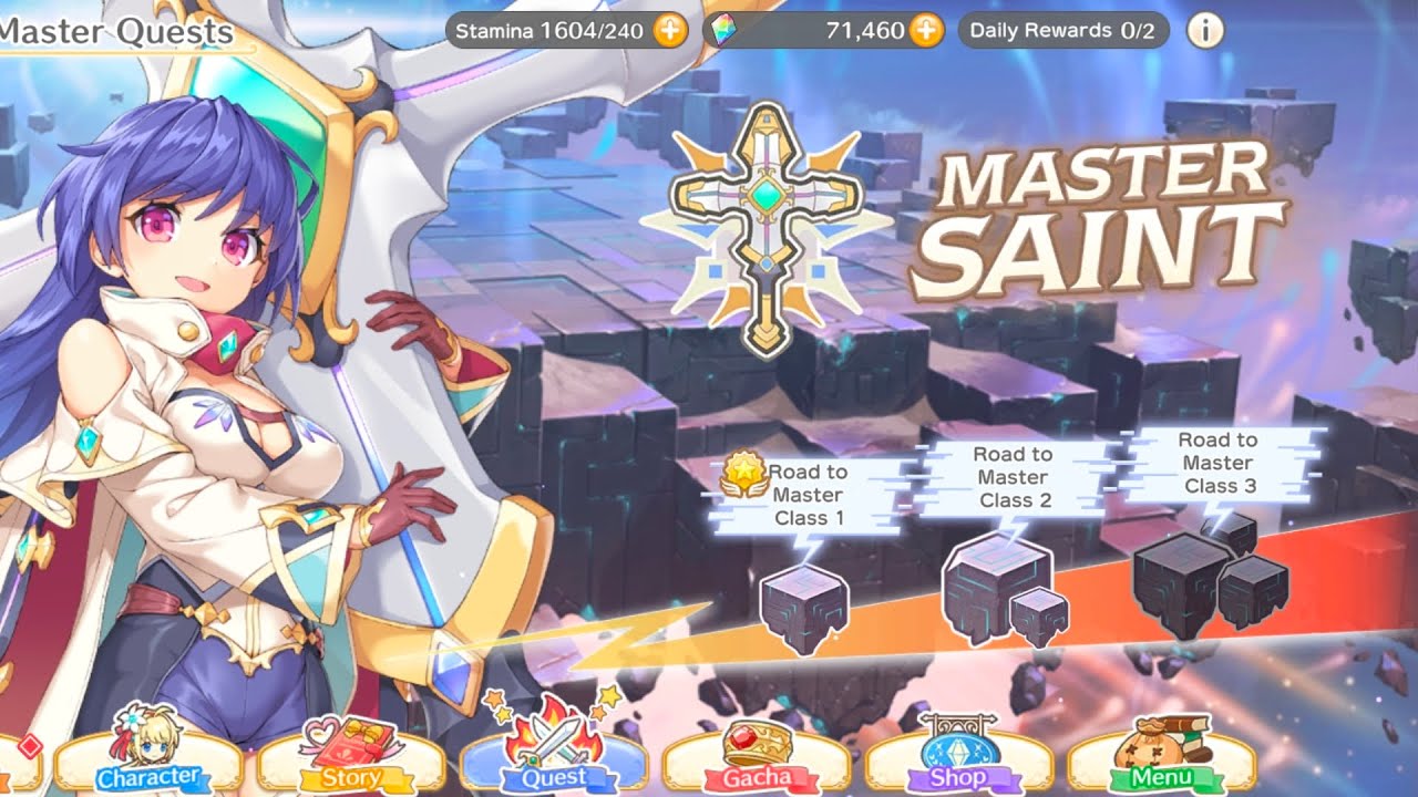 master-quest-saint-1-legend-clover-legeclo-youtube