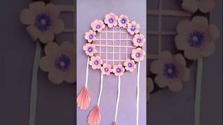 DIY Wall Hanging Craft Idea | #art #diy #paper #artist #walldecor #trending #music