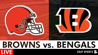 Browns vs. Bengals Live Streaming Scoreboard, Free Play-By-Play, Highlights & Stats | NFL Week 18
