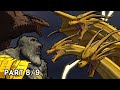 King Ghidorah Vs Kong And Rodan Animation Part 8 9 