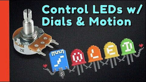 WLED - Buttons, Motion Sensor, and Dials