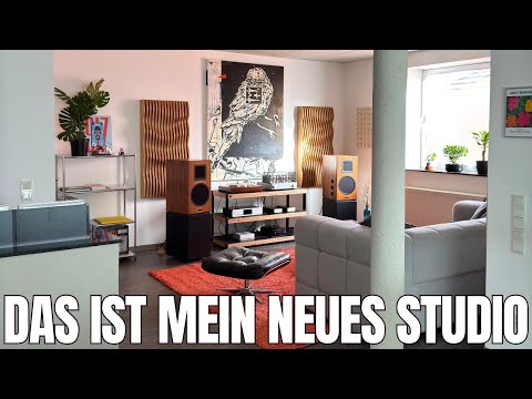Experience HiFi & Vinyl: Room tour of my new YouTube & listening studio
