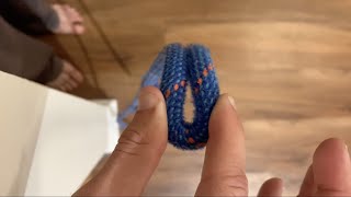 Rope Inspection: Pinch Test