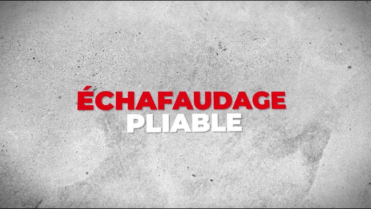 Echafaudage compact pliable LOXAM