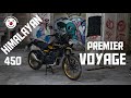 Premier voyage avec la 450 himalayan  road trip moto