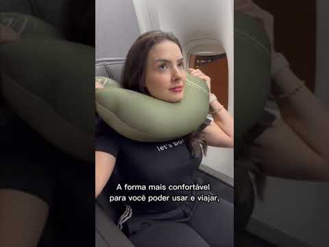 Vídeo: Como usar travesseiro de viagem?
