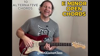 E Minor Chord On Guitar | 10 Rare and Unusual E Minor Open Chords