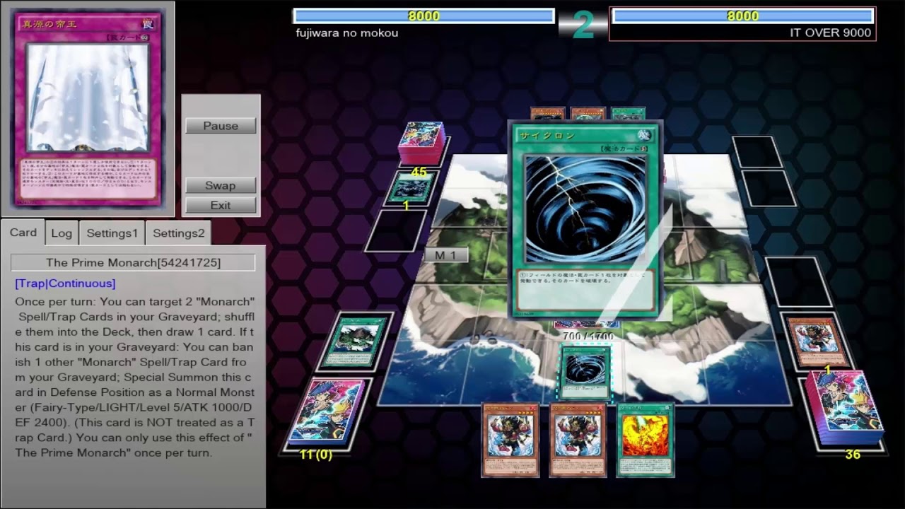yugioh otk try fire king otk(?) beta ver.