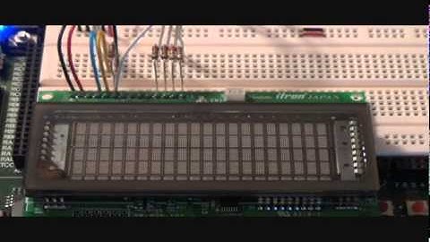 Vacuum Fluorescent Display