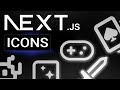 Add icons to next js or react using react icons