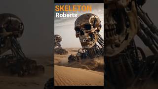 Scary Skeleton Robots | AI generated #movie #film #horror #scary