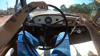 Driving a 1965 Ford F100 in 2023 | PURE SOUND