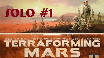 Terraforming Mars Solo: Generacorp: Intro & Generation 1