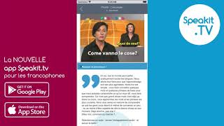 App Speakit.tv pour les francophones (sitvappnew_fr)