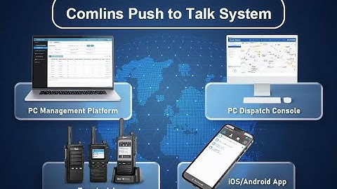 Full Video Of Function Operation About PoC Radio And Comlins