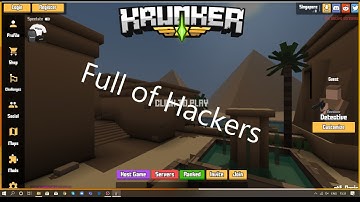 Full of Hackers ...........(Krunker) Part #1